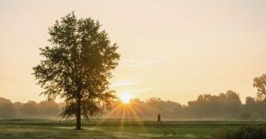 Sunrise on the golf course, Walden Inn & Spa