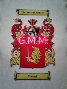 Coat of arms of the Guillaume Mauri Manuel family