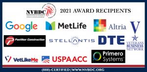 Congratulations to all NVBDC 2021 Award Recipients!