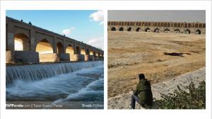 11/23/2021-Why has Zayandeh Rud dried? The regime has stolen the farmers’ irrigation water and channeled it to industrial projects run by the IRGC, including foundries, military complexes, and agricultural facilities owned by the regime.