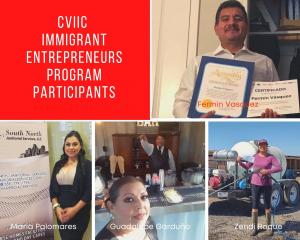 Participants in the CVIIC Immigrant Entrepreneurs program November 2021