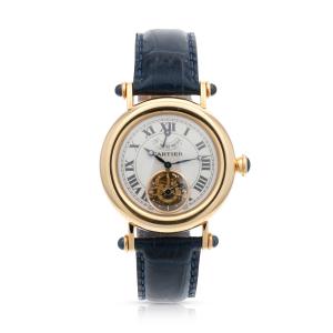 Cartier Diabolo Tourbillon watch, produced in limited numbers through the late 1990's (CA$29,500).