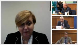 11. 12. 2021-Anna Fotyga, polská europoslankyně, ministryně zahraničí (2006-2007) Nedávná soudní řízení ve Švédsku a Ashraf 3, kde bývalí vězni mohli svědčit, dávají naději na zásadní průlom. Také řízení před OSN v různých formátech.