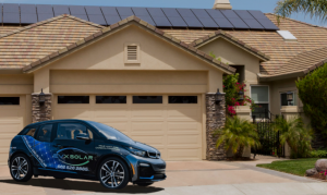 Electric vehicle EVX + Solar