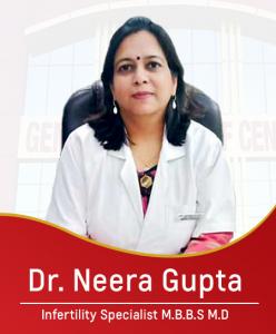 Dr Neera Gupta MBBS, MD IVF Specialist