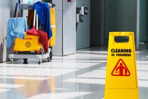 AOC recommends having a contractor clean all floors, including carpeting and tile, every three months to ensure that your floors aren't getting too dirty or worn down.
