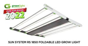 The Sun System RS 1850 was named Top Pick for 2022 by Greenlight Distribution
