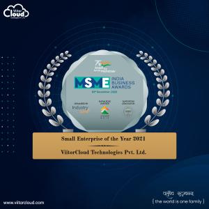 ViitorCloud Technology MSME Enterprise of the Year 2021 Award