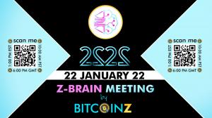 Invitation for he next ZBRAIN event, the online conference that the BITCOINZ Community organizes every 6 months in order to present the recent news, the future plans and to discuss about the development of the project.