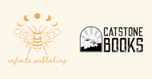 Bee Infinite Publishing and CatStone Books logos