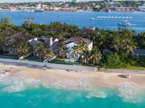 Tucked in a private enclave on exclusive Paradise Island