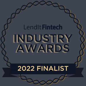 LendIt Fintech Industry Awards 2022 Finalist Badge