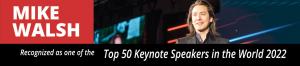 Mike Walsh in Top 50 Speakers List 2022