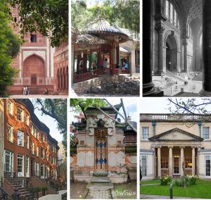 Figure 2. Traditional architectures all do the same things in drastically different styles because they typically feature multiple fractal patterns. These give an overall experience of beauty that fosters well-being, and a reduction in observers’ stress a