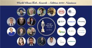 World CleanTech Awards - Edition 2021 Nominees