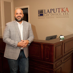 Charles Laputka at the law firm