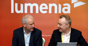 Sean Jackson and Ian O'Toole from Lumenia Consulting at a recent ERP HEADtoHEAD event