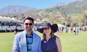 Founders Andrew and Emily Kissel, Santa Barbara Polo Club
