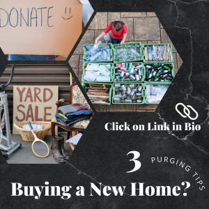 Explore three tips for purging old, unwanted or forgotten items before making a move into a new home.