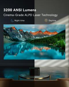 Dangbei Mars Pro 4K Laser Projector 3200 ANSI Lumens +AI sensing dimming
