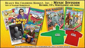 Really Big Coloring Books® |  Music Division of ColoringBook.com Walmart Marketplace