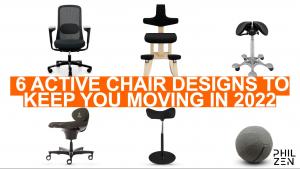 There are 6 main models of active chairs on the market: reclining chairs, kneeling chairs, saddle chairs, rocking chairs, perching stools and ball chairs.  Explore the pros and cons