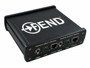 Photo of Fend's new data diode hardware.