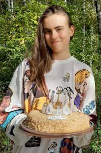 The creator of the Bridge of Realities, Anelia Ivanova, 18