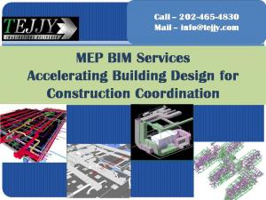 MEP BIM Services Accelerating Building Designs for Construction Coordination