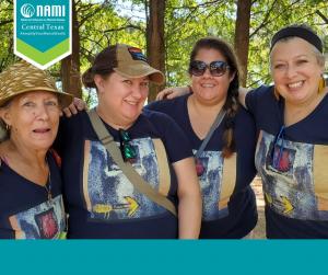 A group of women smile from NAMI Central Texas