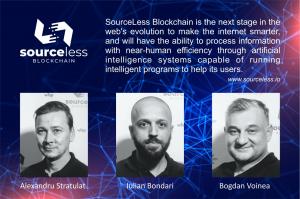 SourceLess Blockchain technology founders