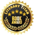 „Literary Titans“ aukso apdovanojimo laureato logotipas
