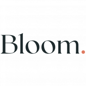 The Bloom logo. Bloom is on a mission to scale sustainability services.