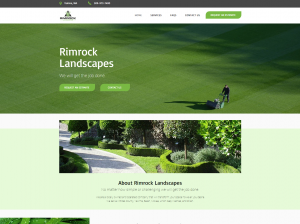 Rimrock Landscapes Website