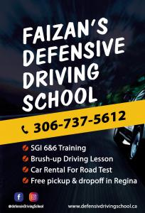 driving school services we offer at our best driving school in Regina