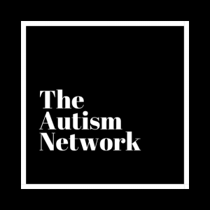 Black box with white lettering The Autism Network