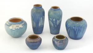 Newcomb Pottery fans and collectors are in luck: the auction includes six matt glazed examples.