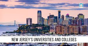 Exchange Place, New Jersey, skyline, colleges, image