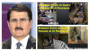  Ali Safavi from the NCRI’s Foreign Affairs Committee. In his remarks,  Safavi pointed out the dreadful situation in Iranian prisons. He presented over one hundred pictures of overcrowded cells in 23 out of 31 provinces across the country obtained by the MEK.