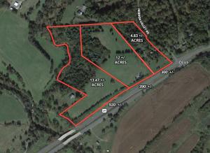 3 Parcels Totaling 30.3 +/- Acres w/4 BR Home, and Outbuildings