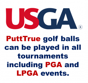 PGA treats PuttTrue golf balls as normal logo golf balls for all