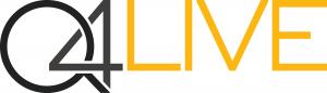 Yellow Q4Live Logo