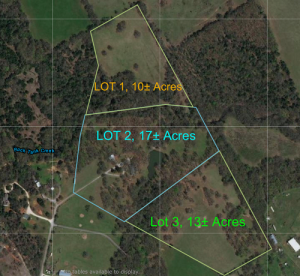 40±AC with Home in Grandview, TX., to be sold in multiple tracts.