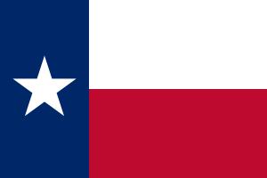 Flag of State of Texas