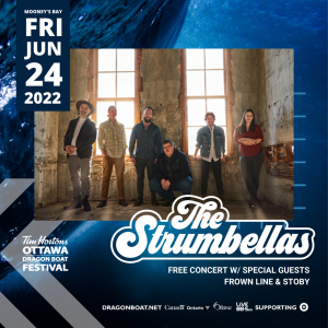 The Strumbellas with special guests Frown Line and Stoby free concerts June 24
