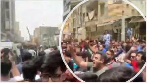 Hamidpour, the regime’s mayor in Abadan, went to the scene after a few hours. locals attacked him and forced him to flee. He is a corrupt figure authorized the construction of the Metropol twin towers despite many technical deficiencies in the plans.