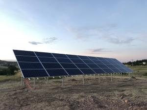 Solar array for Northern Cheyenne