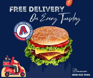 Tuesday Free Delivery in Allentown area, PA