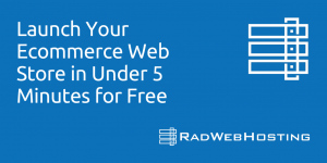 Launch Free Ecommerce Web Store in Under 5 Minutes