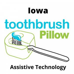 Toothbrush Pillow Iowa Assistive Technology Parkinson's Holder
